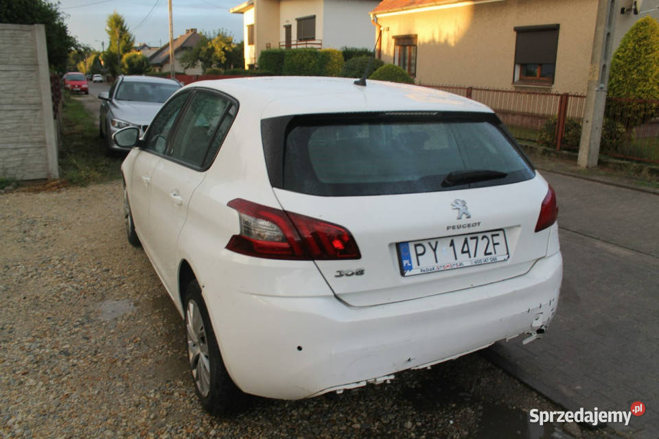 Peugeot 308 T9 20142021 światła do jazdy dziennej wielkopolskie Ostrów Wielkopolski