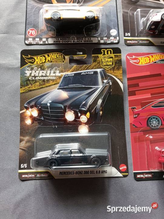 Hot Wheels Premium 6X MercedesBenz AMG CLK C 63 Mattel Jaworzno