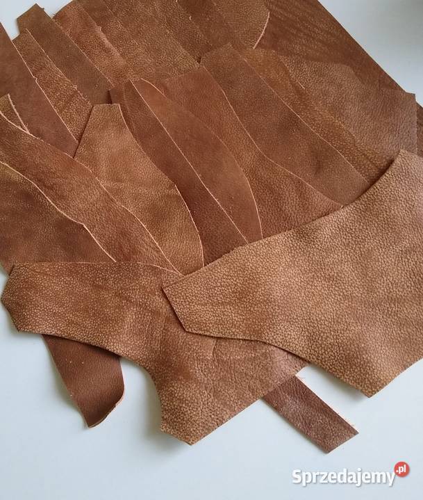 Skóra 565 g Naturalna Włoska Brązowy Postarzana