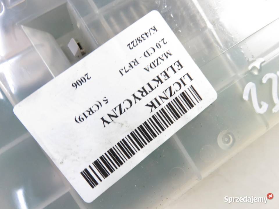LICZNIK MAZDA 5 CR19 20 CD 143 RF7J CGCC79D sprzedam