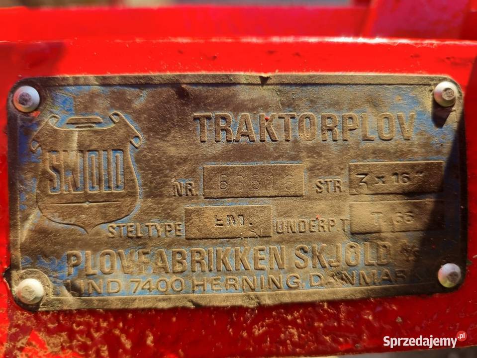 Pług Skjold 3x16 Lesko