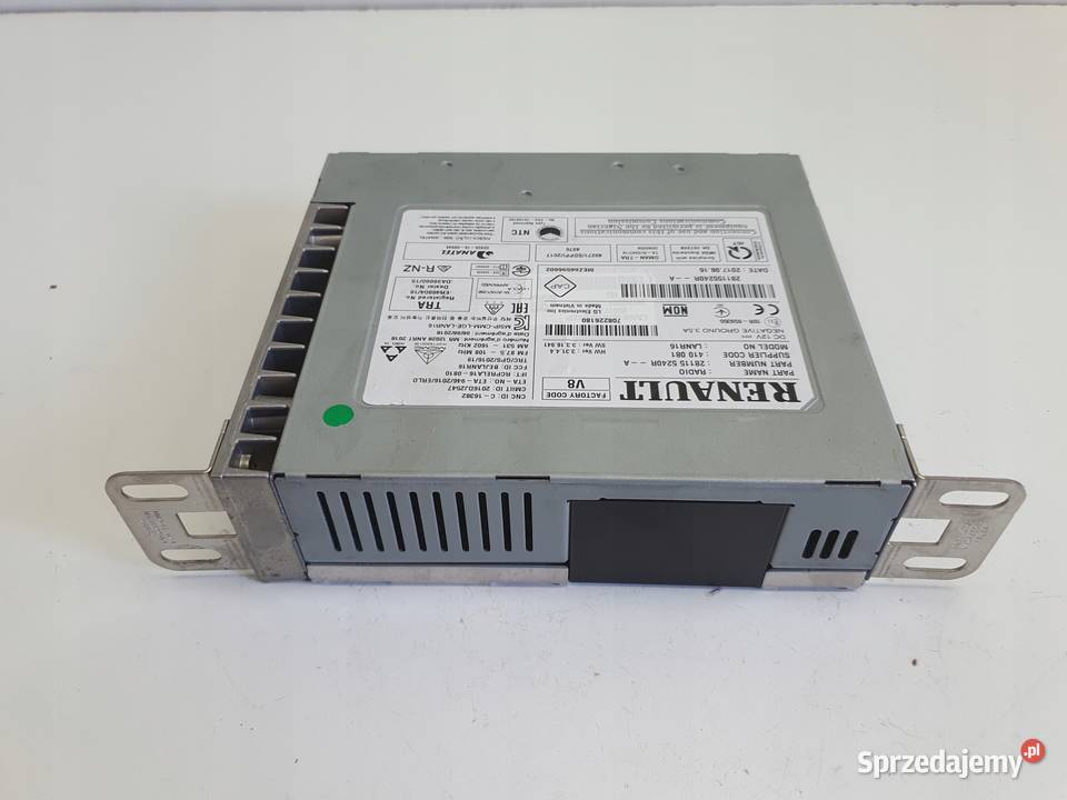 Renault Talisman RADIOODTWARZACZ CD Radio Motoryzacja