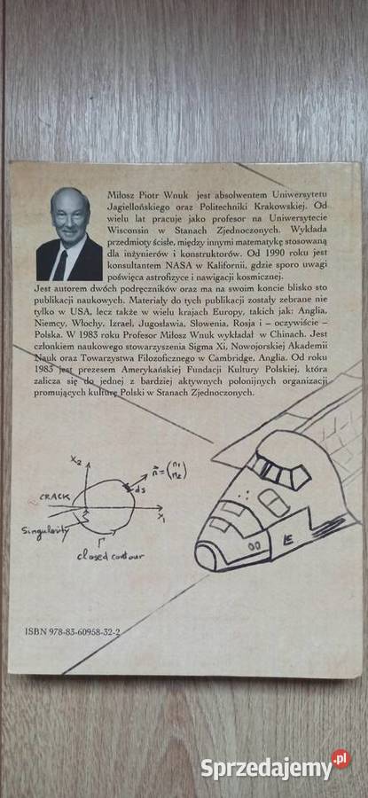Podstawy mechaniki pękania Miłosz Piotr Wnuk tradycyjny podręcznik Kraków