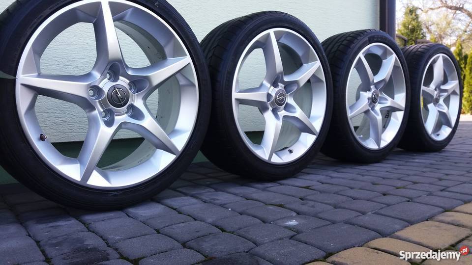 ALUFELGI 18 OPEL 5X110 GTC super stan Motoryzacja Szczyrzyc