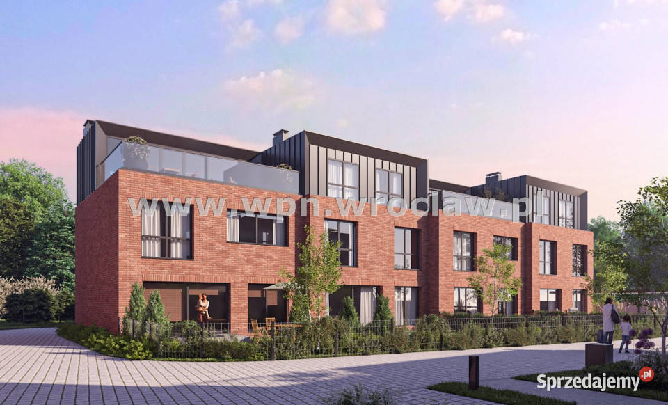 Dom bliźniak 14575 metrów Wrocław 3 piętra i więcej Sprzedaż dolnośląskie