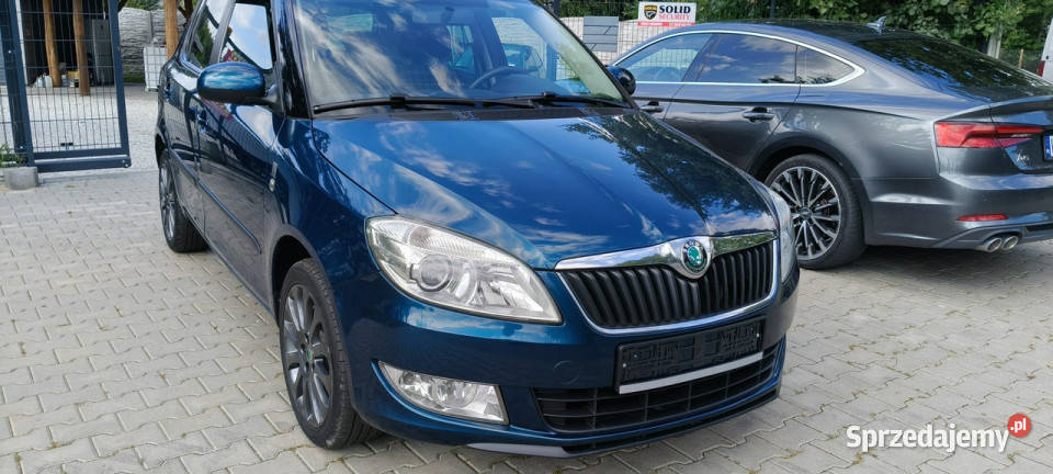 koda Fabia Wyjątkowa Zadbana II 20072014 niebieski