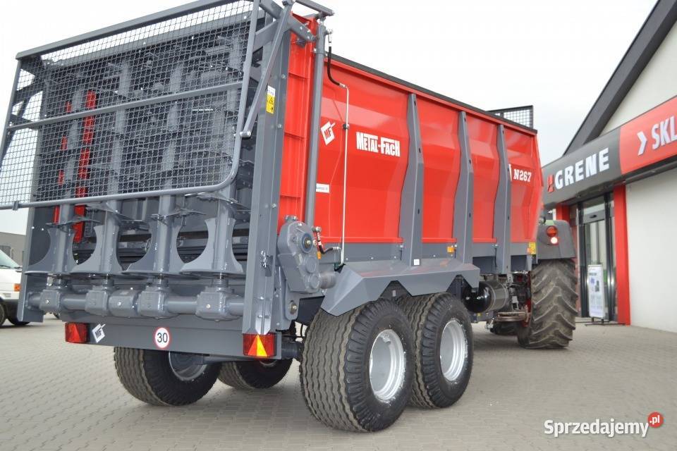 Rozrzutnik obornika 8 T N267 METALFACH opolskie Olesno