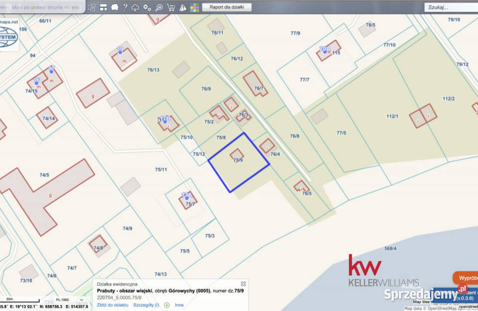 Działka 500m2 Górowychy rekreacyjna sprzedam