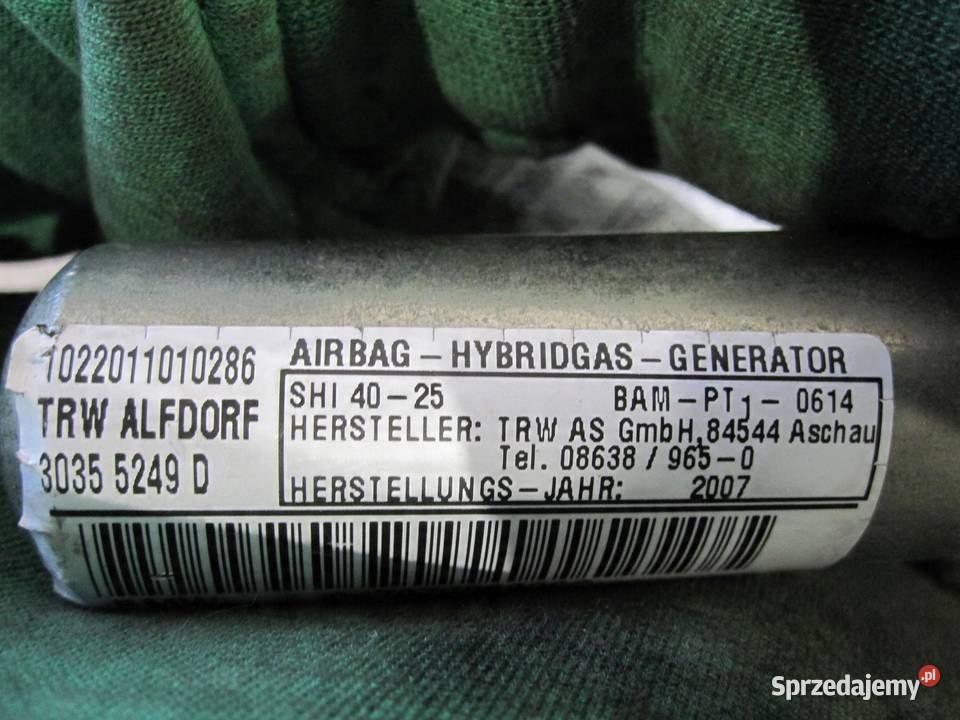 BMW E81 E87 LIFT 07r kurtyna lewa 84707586908C