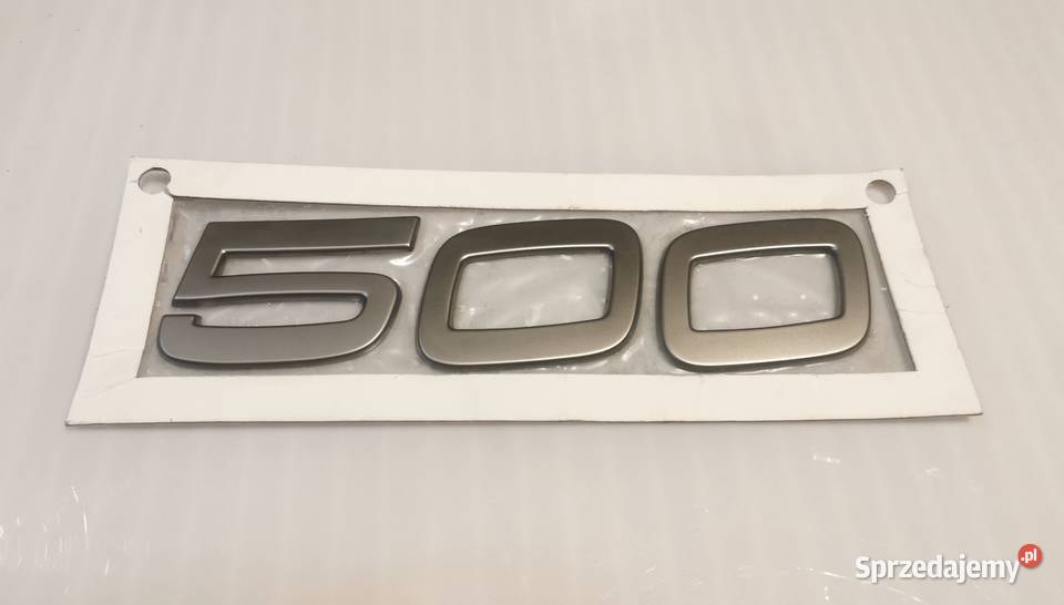 Emblemat 500 SATIN CHROME Volvo Truck Bytom Odrzański