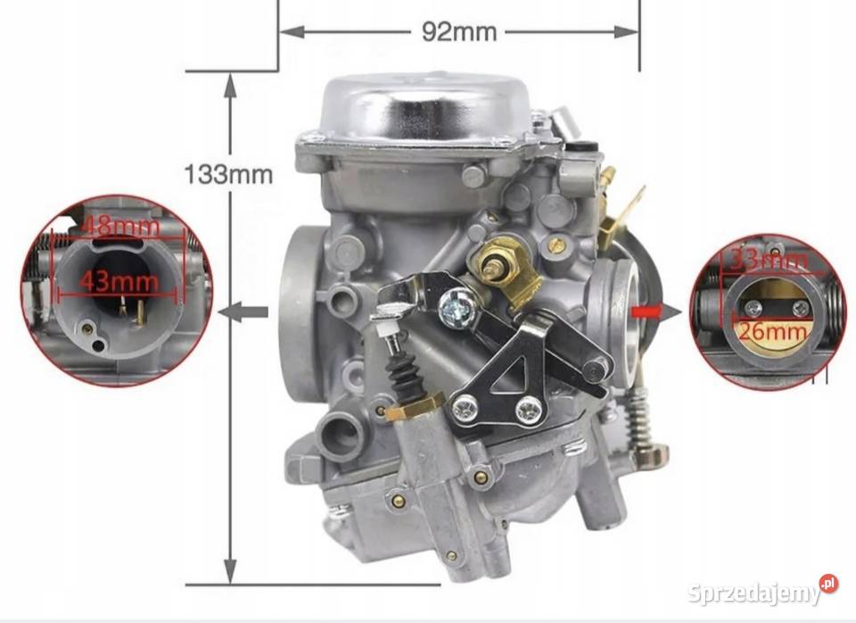 YAMAHA VIRAGO 125 XV 250 GAZNIK DEDYKOWANY NOWY śląskie Racibórz