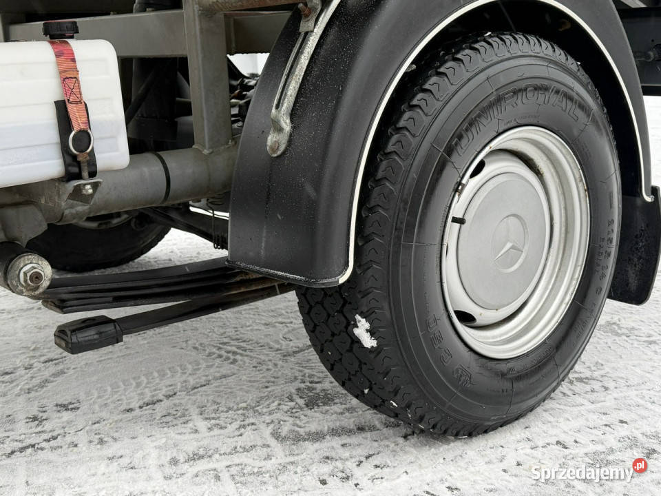 Mercedes MB 100 d 30 88 Wywrotka Kiper 1100 ład Widełki