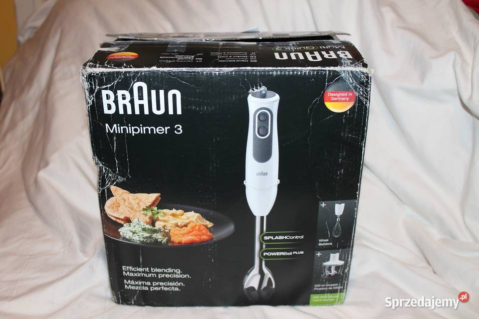 Blender ręczny Braun Miniprimer 3 MultiQuick 3 z Nowinka