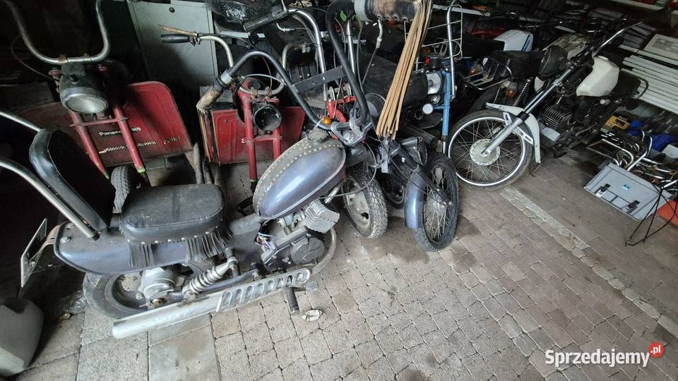 Motorynka zarejestrowana benzyna