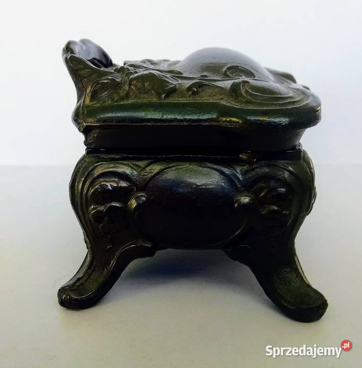 Stara szkatułka puzderkoPRL Rzeszów