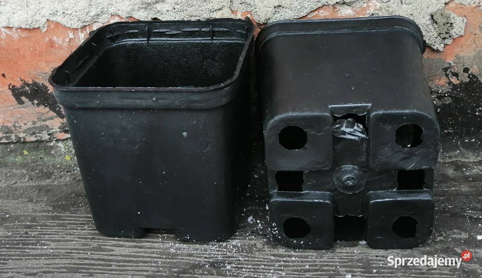 Doniczki P7 025L Produkcyjne Twarde kwadratowe Siewierz