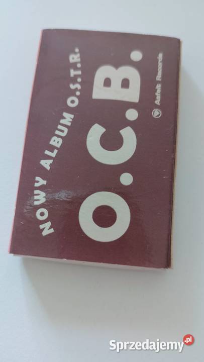 Pudełko zapałkach OSTR ocb Łódź