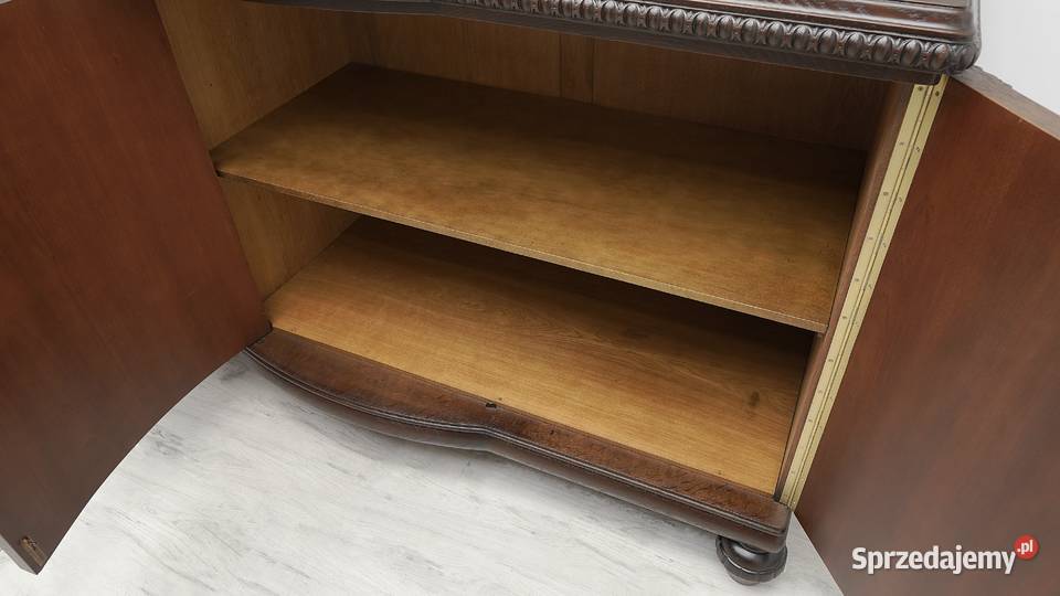 Antyczny dębowy kredens z lat 20tych Jerka