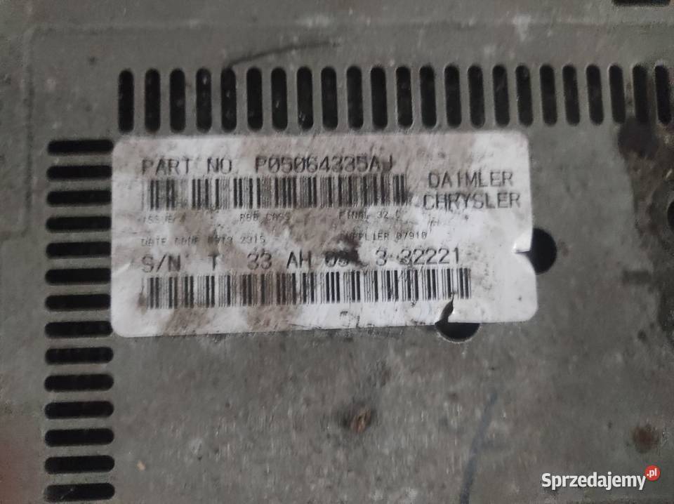 radio dodge Chrysler Grand Voyager IV 2004 śląskie Częstochowa