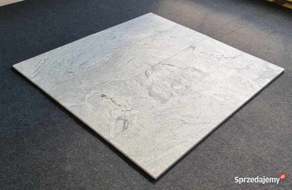 PŁYTKI PŁOMIENIOWANE VISCOUNT WHITE NA TARASY