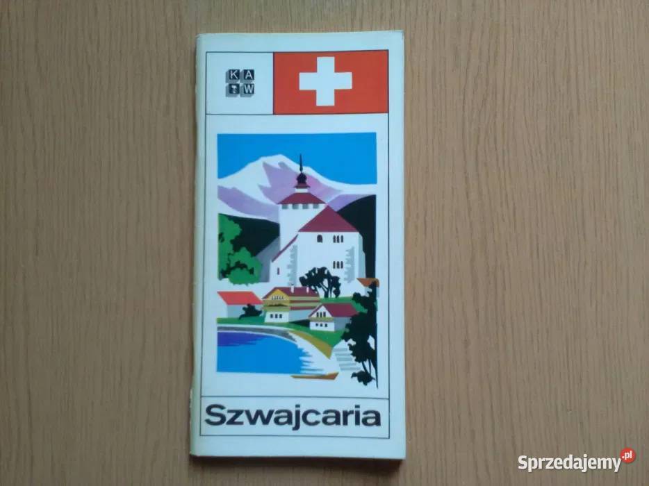 Broszura turystyczna Szwajcaria 1976r Dąbrowa Górnicza