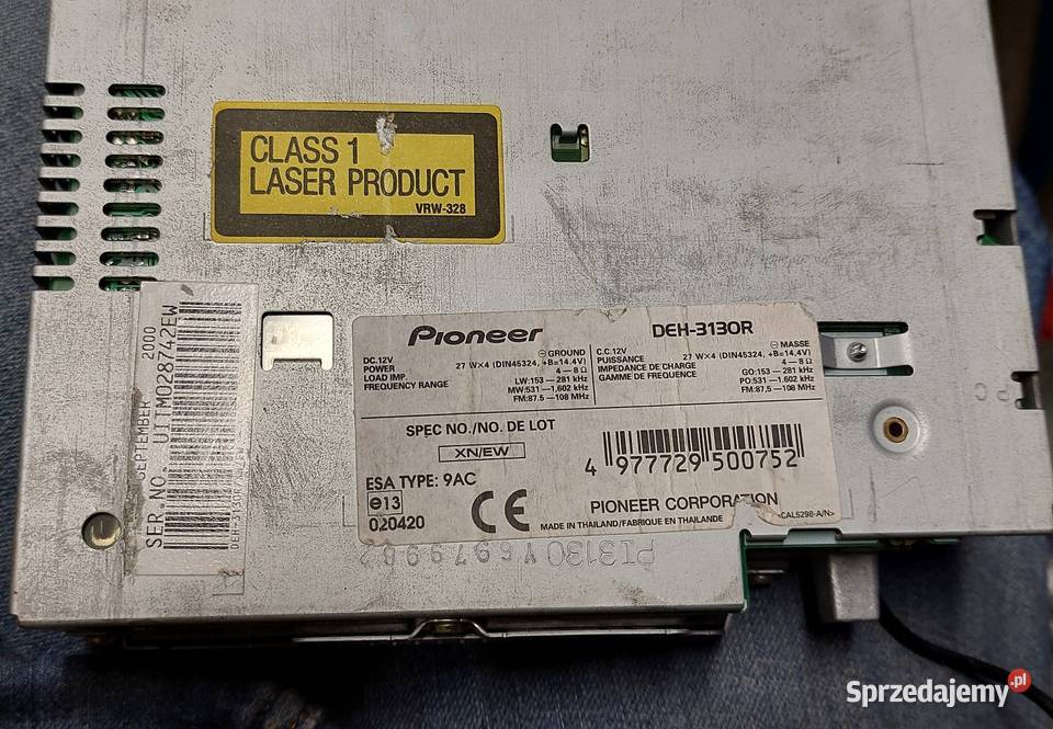 Pioneer DEH3130R Gdańsk