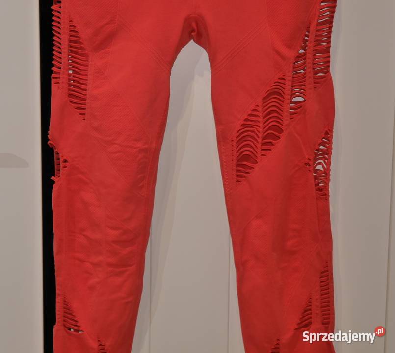 Reebok świetne legginsy ażurowe nowe 34 36 Wrocław
