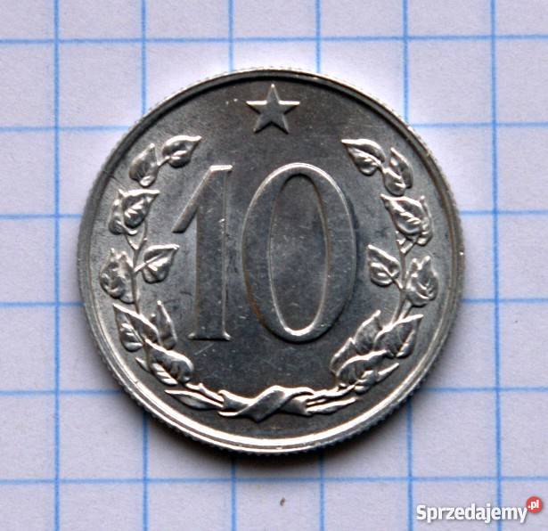 10 HALERZY 1969 CZECHOSŁOWACJA sprzedam