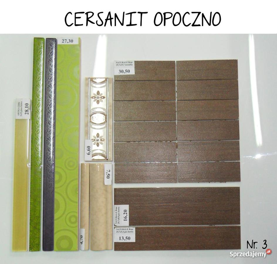 Płytki listwy ceramiczne Dom i Ogród Oborniki