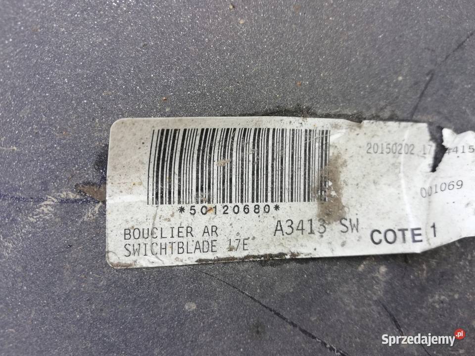 ZDERZAK TYLNY PDC OPEL ASTRA J IV 20092015 KOMBI