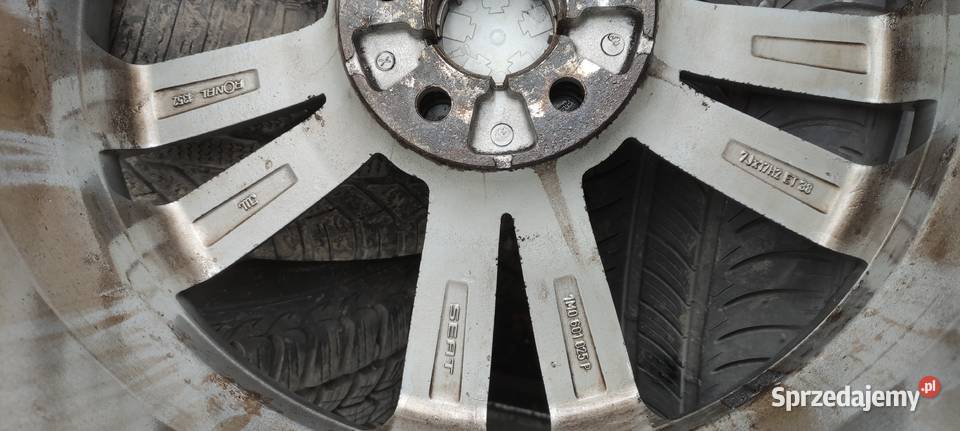 Felga aluminiowa 17 5x112 ET38 75J Ronal Audi VW aluminiowe Samochodowe śląskie Żywiec