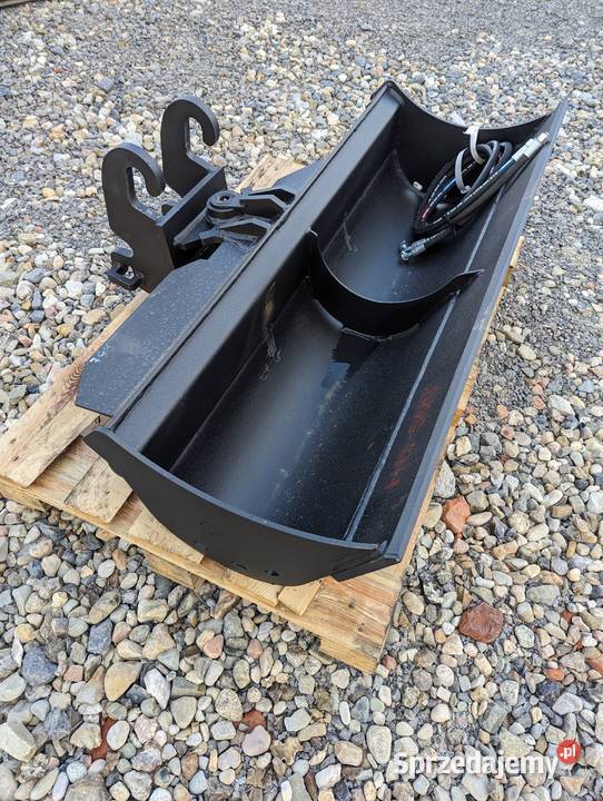 Hydrauliczna łyżka skarpowa uchylna 120 do