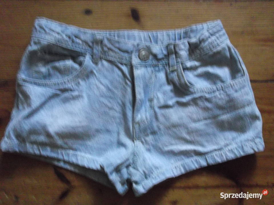 Dżinsowe spodenki rozmiar 140