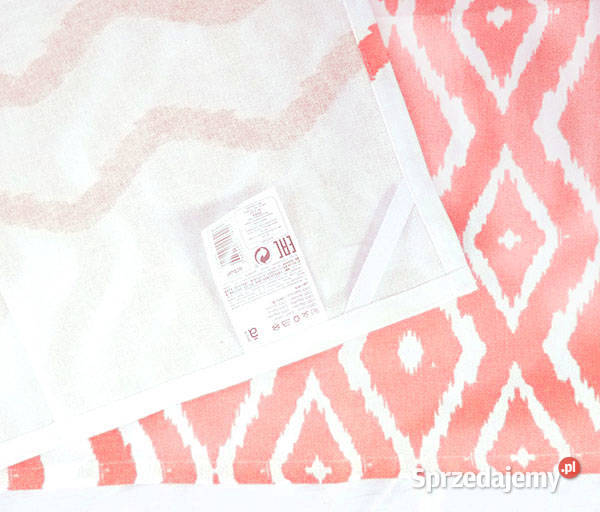 koralowa serweta 50x70 bawełniana serwetka we łódzkie Łódź