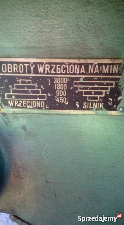 Wiertarka stołowa WS15 wielkopolskie Szamotuły