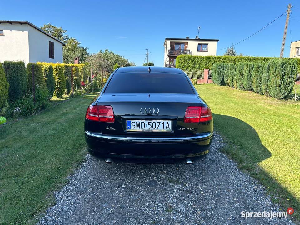 Audi A8 D3 42TDI Long ideał system Start-Stop śląskie Skrbeńsko