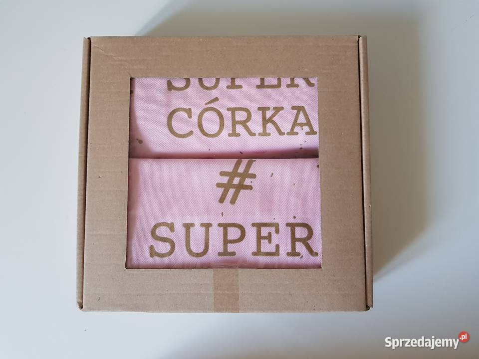Nowy zestaw fartuchów Super Mama i Super córka Warszawa