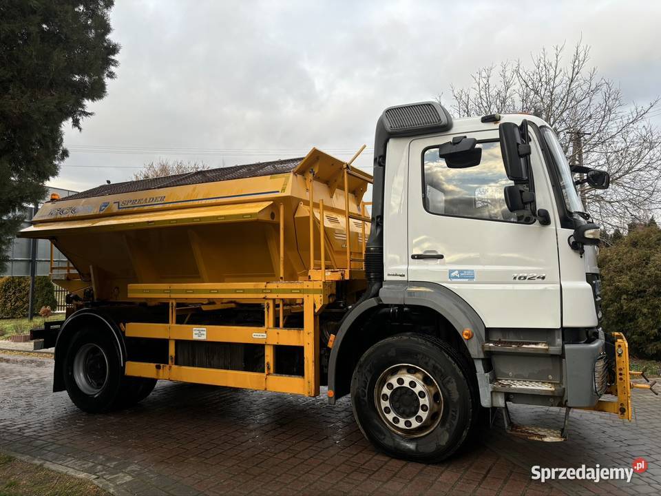 MERCEDES AXOR 1824 4x2 2011 Piaskarka Solarka diesel Pługi (piaskarki) Ropczyce