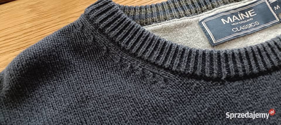 Męski sweter MAINE England Classics 100 bawełna Pozostałe Warszawa sprzedam