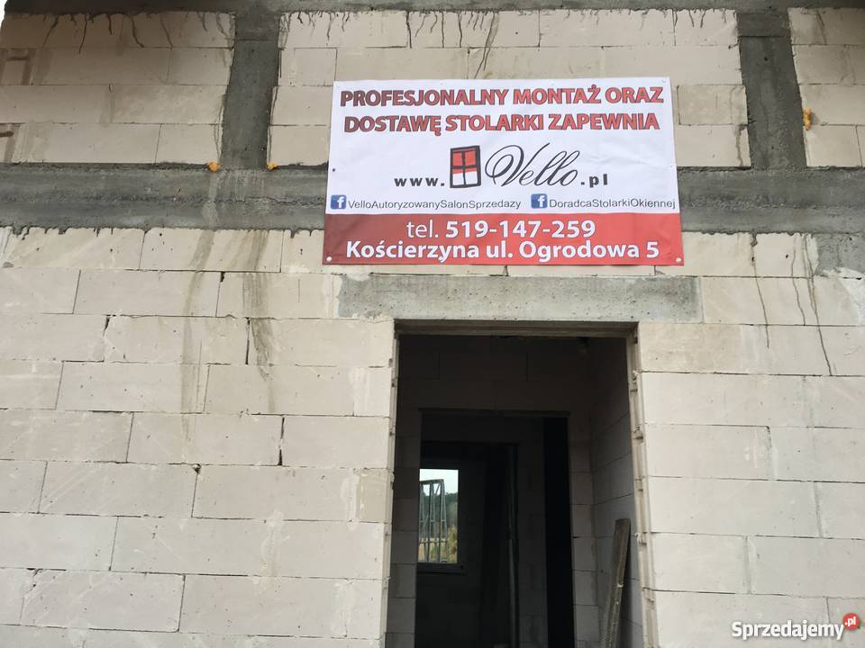 Profesjonalny montażbezpłatne doradztwo VELLO pomorskie Kościerzyna usługi budowlane