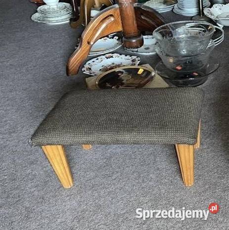 Podnóżek prostokątne siedzisko Brązowy Na pomorskie