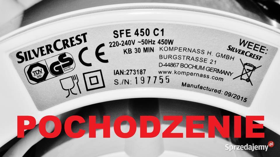 Pojemnik na odpady do sokowirówki SilverCrest Bydgoszcz
