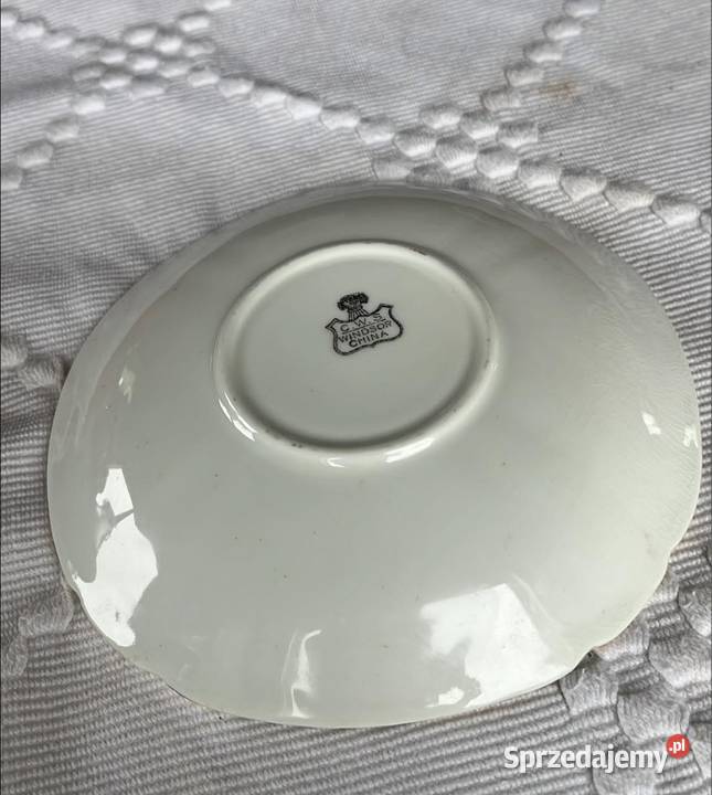 Spodek Syg Windsor C W S Biała porcelana z Gdańsk