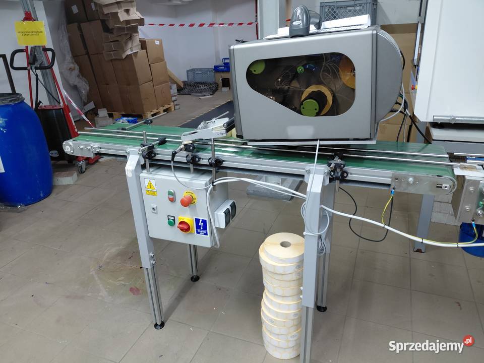 Zestaw drukarka i taśmociąg