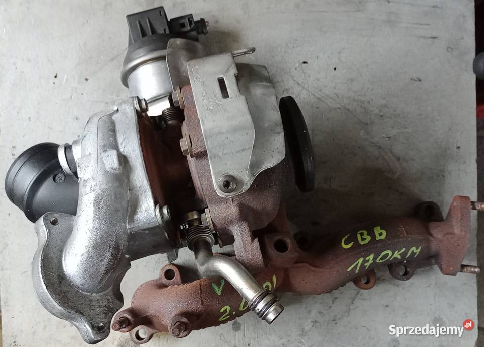Turbosprężarka VW 20 TDI 03L253010D osobowe Suchedniów