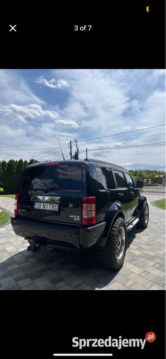 Dodge nitro VAT marża Częstochowa sprzedam