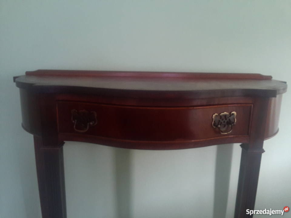 Stolik konsola przyścienna wiktoriański ANTYK Nysa