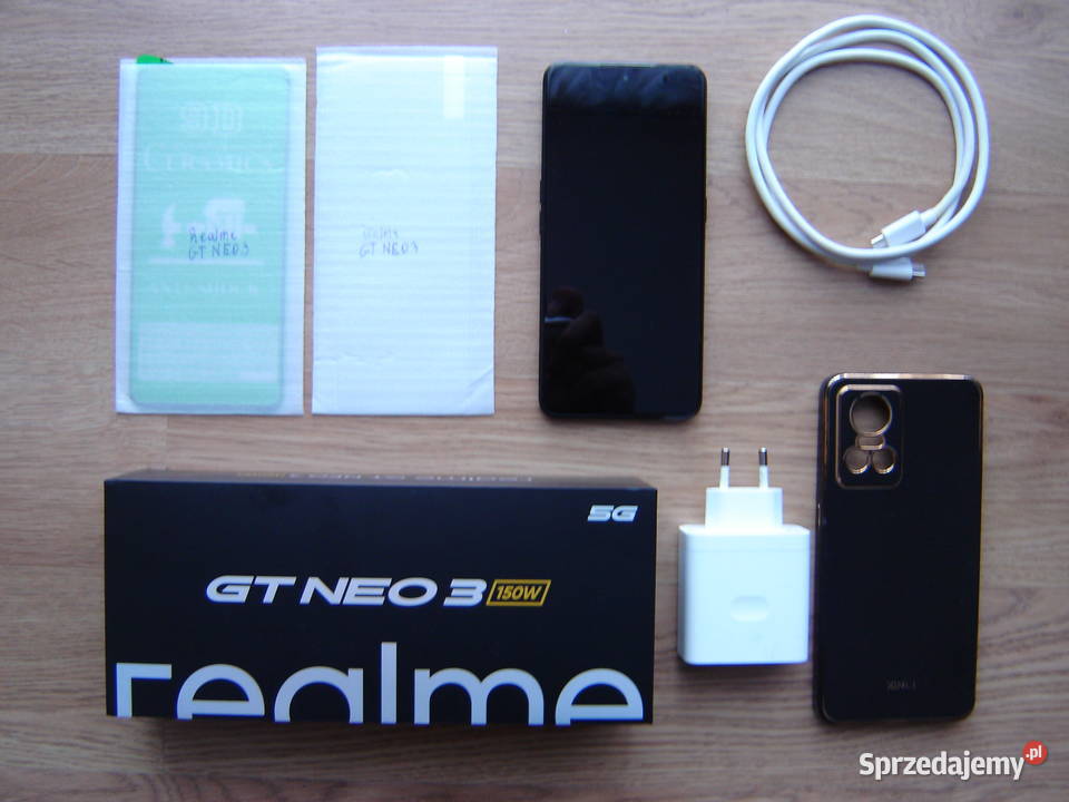 Smartfon Realme GT Neo 3 12256 GB z ładowarką Realme