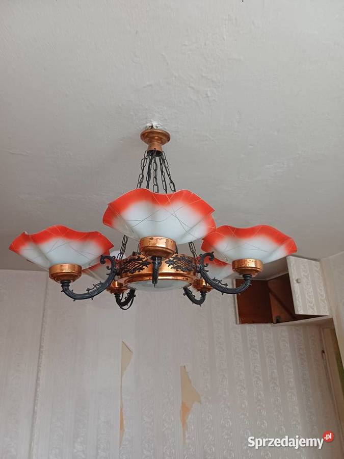 Sprzedam żyrandol 5 ramienny z Prlu Sopot
