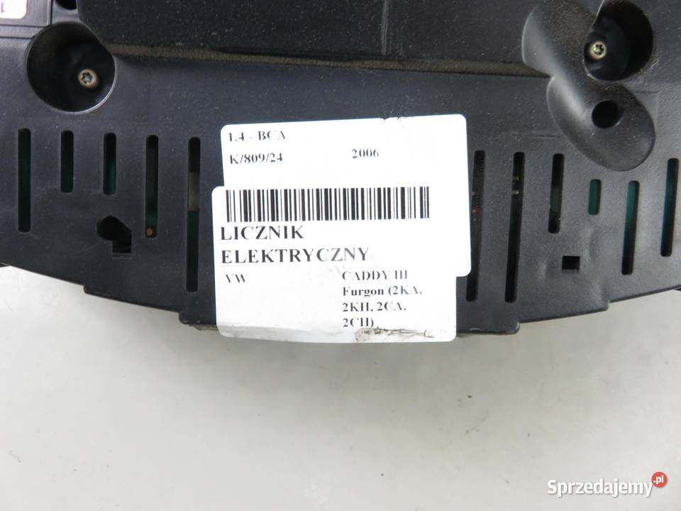 LICZNIK VW CADDY III 14 2K0920840D osobowe Liczniki i zegary Motoryzacja małopolskie